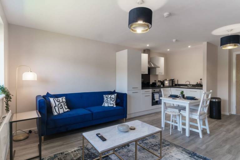 Lovely 1 Bed Manchester Apartment Sleeps 3