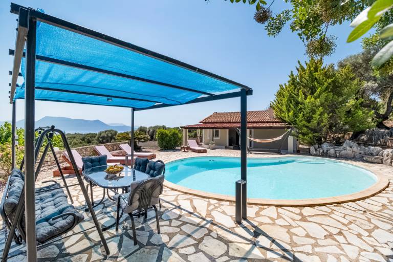 Villa Jimmy's Katomeri 3 with Sea View, Wi-Fi and Air Conditioning in Lefkada