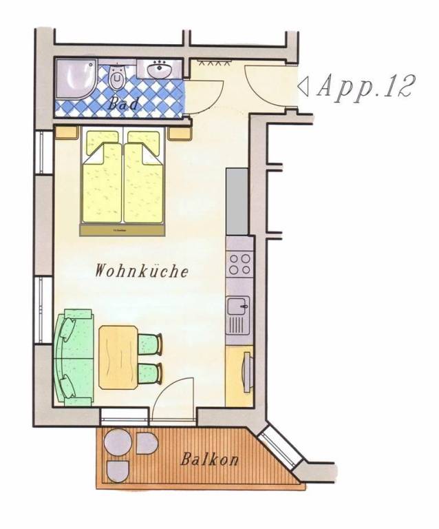 Ferienwohnung in Unterberg, Großarl für max. 3 Gäste