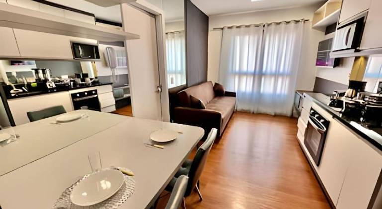 Apartment with 1 room for 5 persons in Curitiba