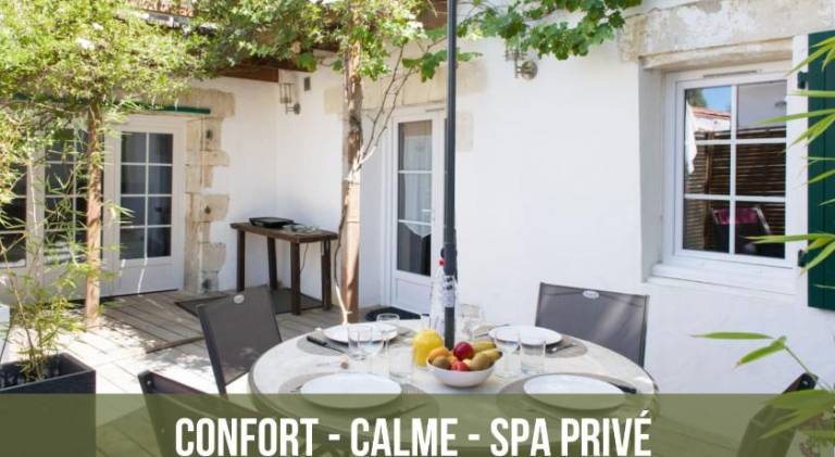 Rental apartment with jacuzzi in Le Bois-Plage-en-Re
