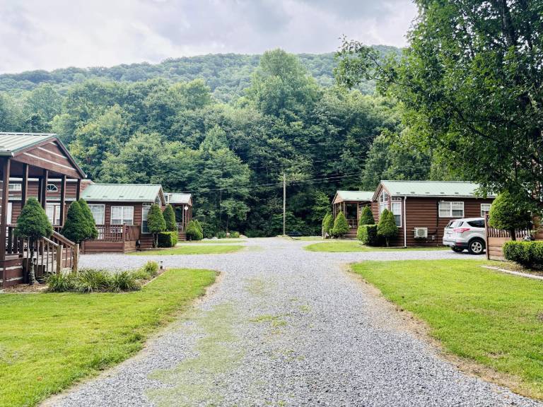 House with grill in Maggie Valley, NC