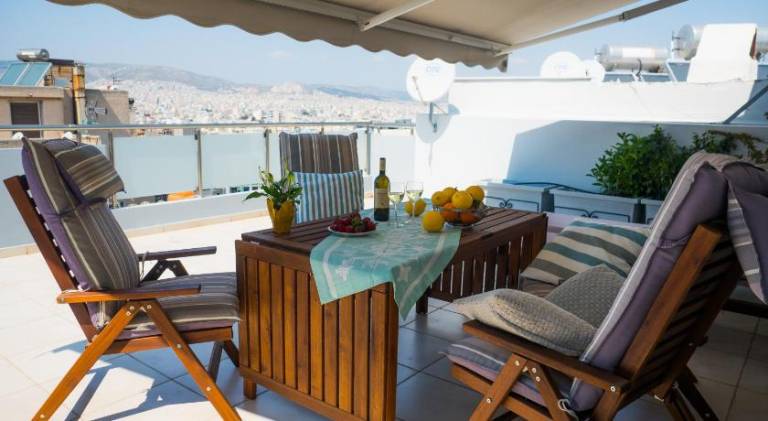 7th Floor Stunning View Penthouse in Piraeus — photo 3