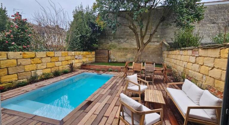 House with pool & yard | Close to Bordeaux Cathedral in Bordeaux