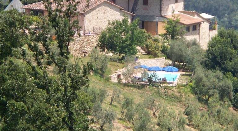 House with pool, terrace & yard | Pets are welcome in San Casciano in Val di Pesa