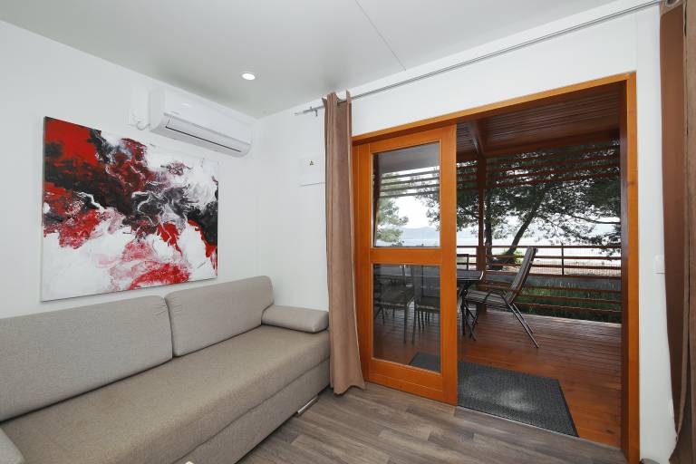 Vacation home with BBQ & garden | Garden view in Biograd na Moru