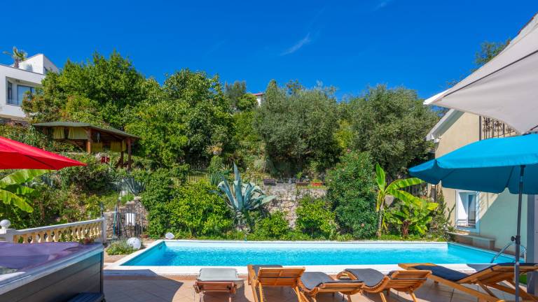Villa with hot tub, private pool & yard — photo 3