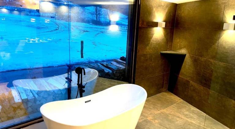 Stylische Alpenlounge mit Pool, Blockhaus-Sauna und Jacuzzi fur bis zu 12 Personen — photo 4