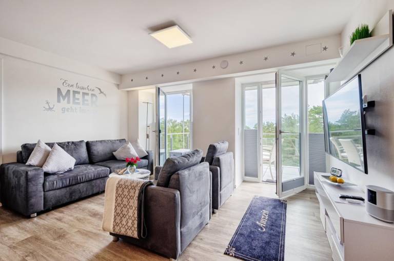 FeWo Auszeit: Familienfreundliches Apartment mit Etagenbett & Meerblick – Prora — photo 4