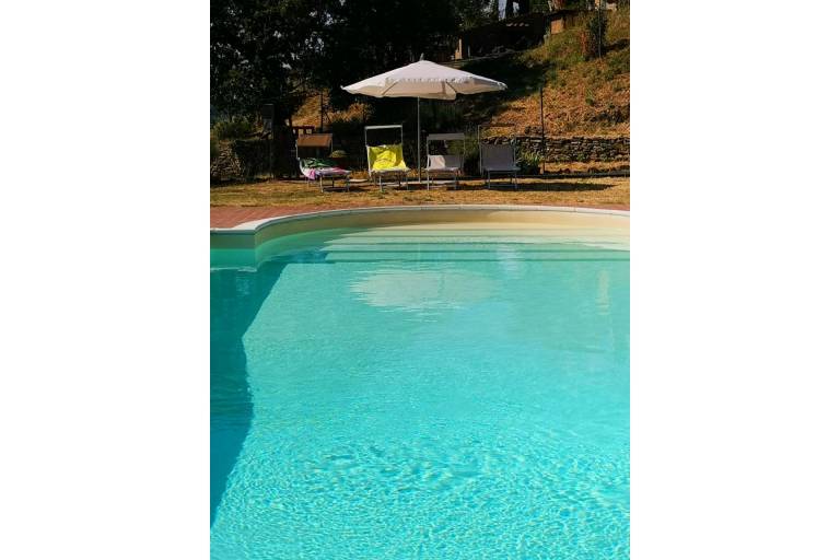 Small house in an old hamlet with two double rooms, panoramic swimming pool in shared use. Quiet and — photo 2