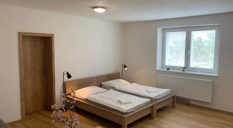 Apartment with patio in Plzen