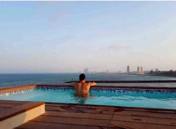 Apartment with pool in Veracruz