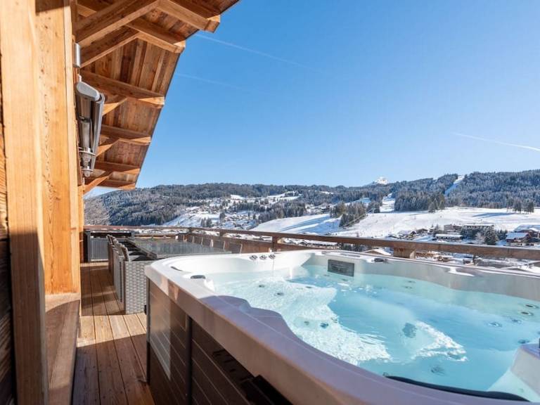 Fully equipped chalet with jacuzzi & BBQ | Next to the ski | Pets allowed in Les Gets