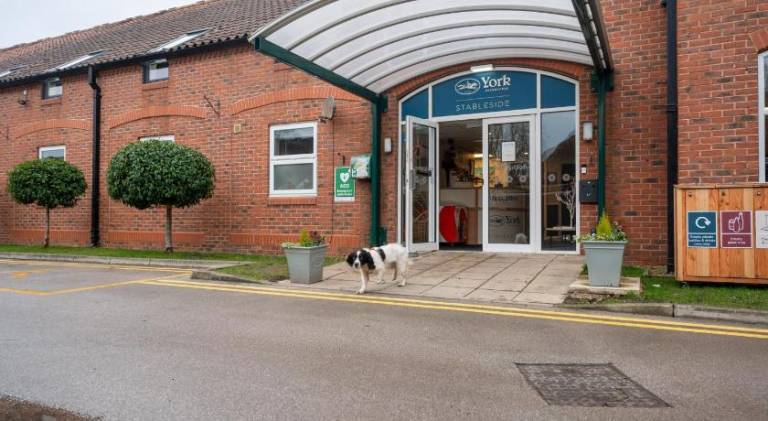 Stableside Hotel at York Racecourse in York
