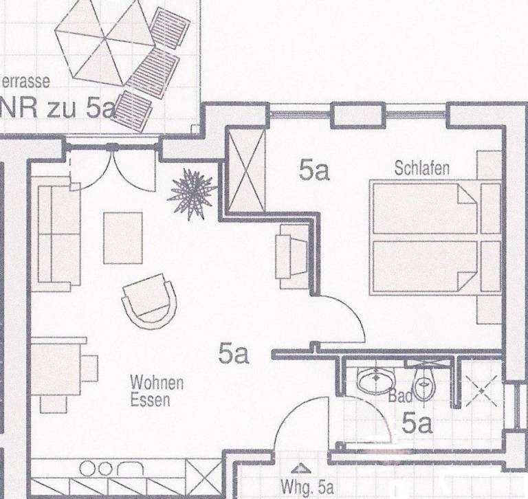 Villa Käthe Fewo 5a: komfortable und geschmackvoll eingerichtete 2-Zimmer-Fewo — photo 4