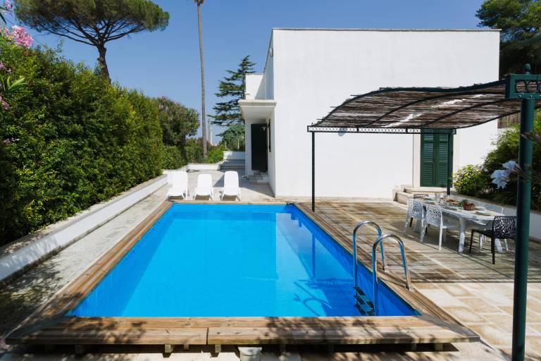 Villa with private pool, terrace & yard | Sea view — photo 3