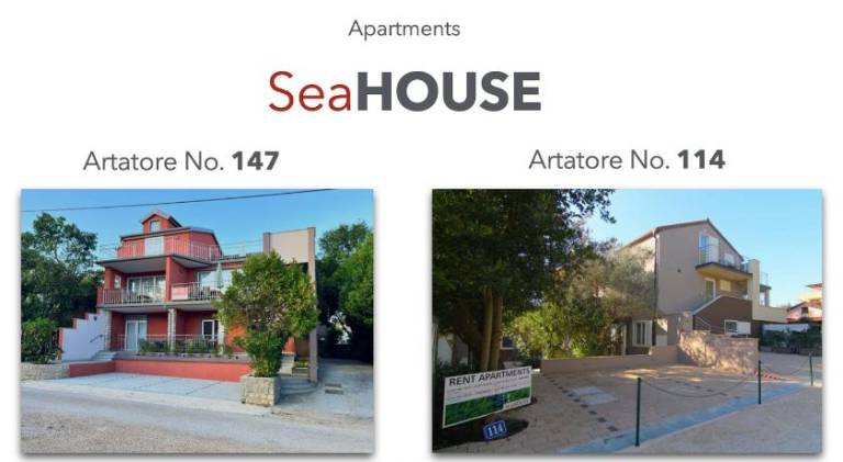 Nice serviced apartment with terrace & yard | Pet-friendly in Mali Losinj