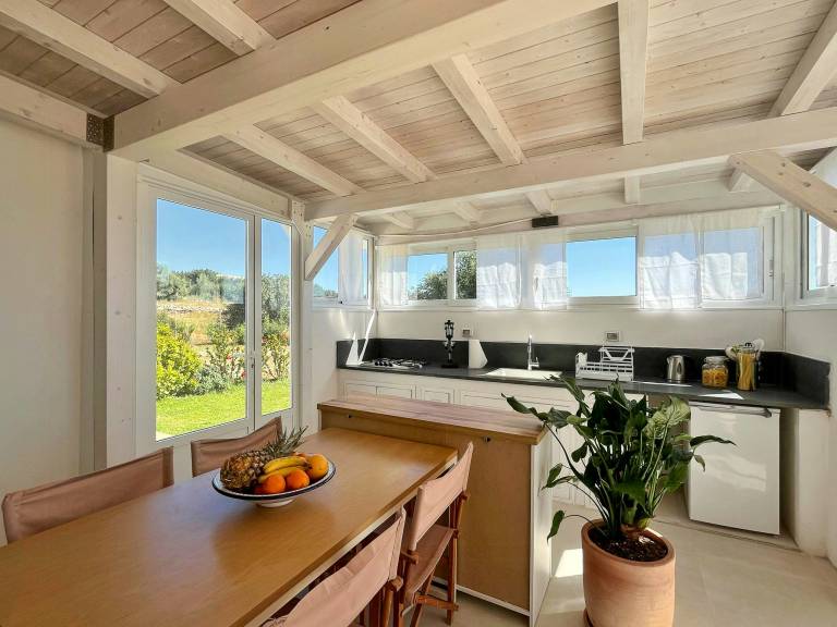 Eco-friendly villa with sea view in Sampieri — photo 4
