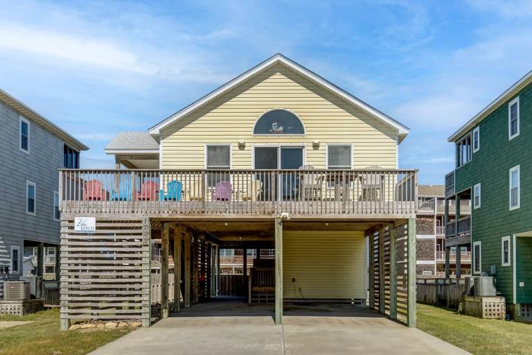 Beach Bound 1097 ft from the beach Dog Friendly, Hot Tub Kill Devil Hills in Outer Banks, NC