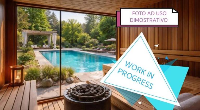 Apartment with patio, pool & sauna in Fermo