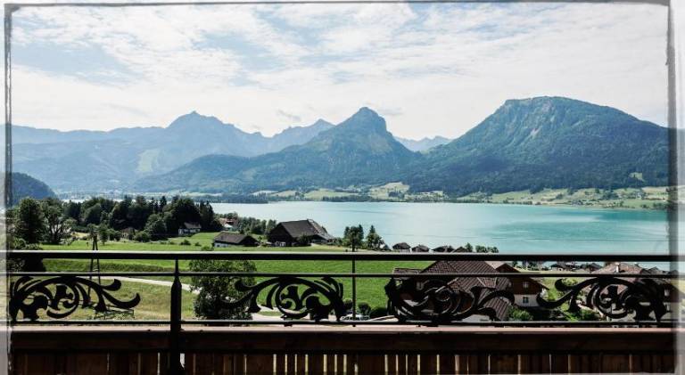 Rental apartment with patio in Sankt Wolfgang im Salzkammergut