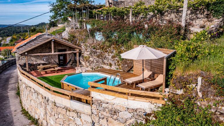 Ferienhaus mit Hund in Tangil, Portugal fuer max. 6 Personen