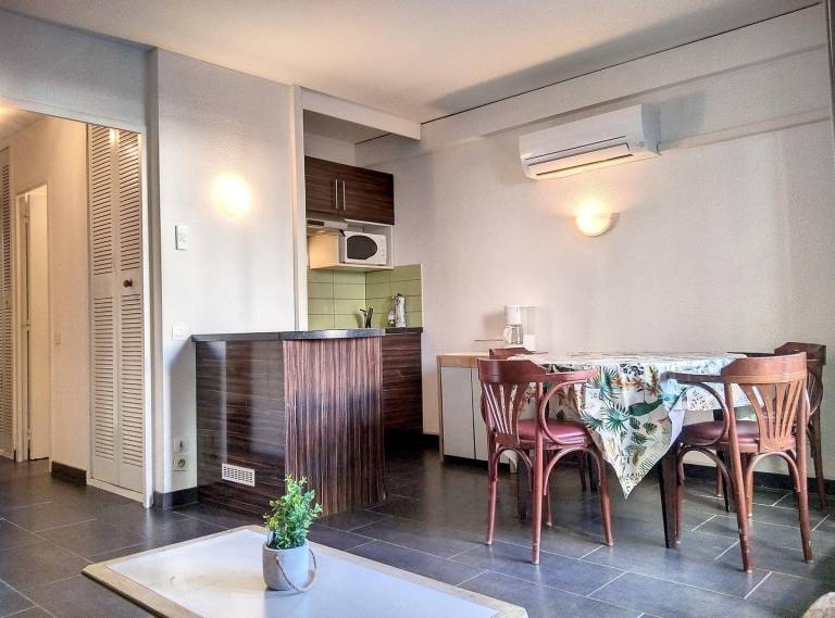 Fully equipped pleasant rental apartment with terrace & yard | Next to the beach | Dogs allowed in Antibes