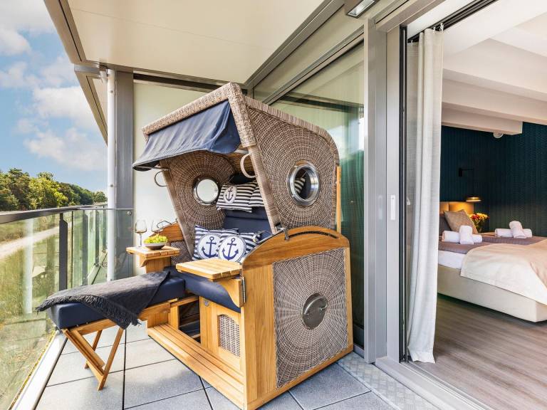 FeWo Strandoffice: Exklusive 106m² Wohnung mit Sauna, Meerblick & Strandkorb — photo 3