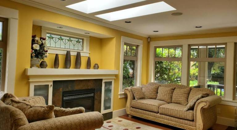 Elegant Sunny Modern Home with Skylights Kitsilano Vancouver