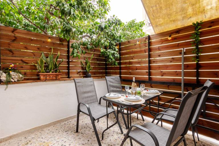 Kalamata s Urban Oasis with Private Balcony