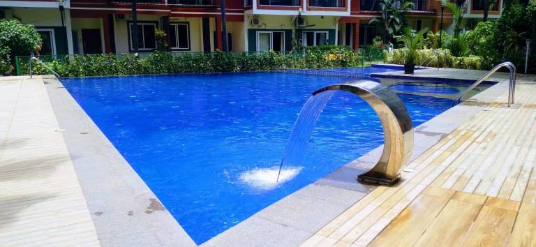 Luxurious 1 Bhk Pool Wi-Fi LPG Gas in Anjuna