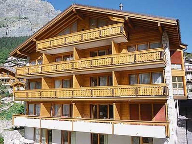Ferienwohnung mit Hund in Leukerbad, Wallis f&uuml;r max. 4 Personen