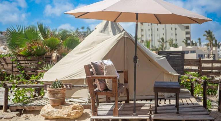 RUSTICO LOUNGE-Tipi With AC in front of the beach — photo 3