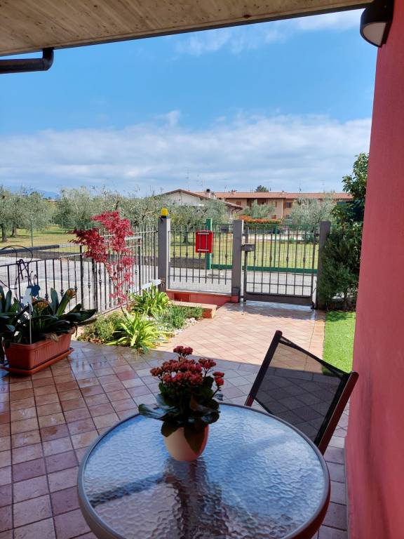 Ferienhaus mit Hund in Montanina, Manerba del Garda fuer max. 5 Personen