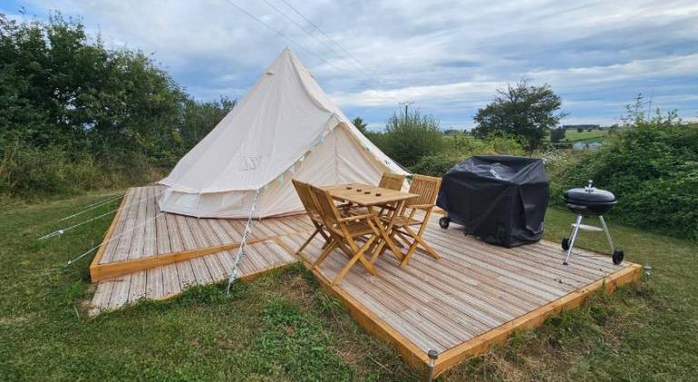 Tent with terrace, grill & garden | Pets allowed — photo 5