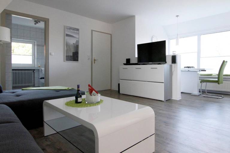 Appartement Fewo Dusche WC 2 Schlafr&auml;ume