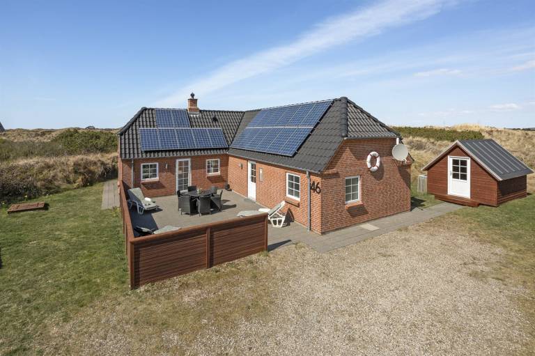Ferienhaus mit Hund in Ringkøbing, Klegod Strand fuer max. 6 Personen