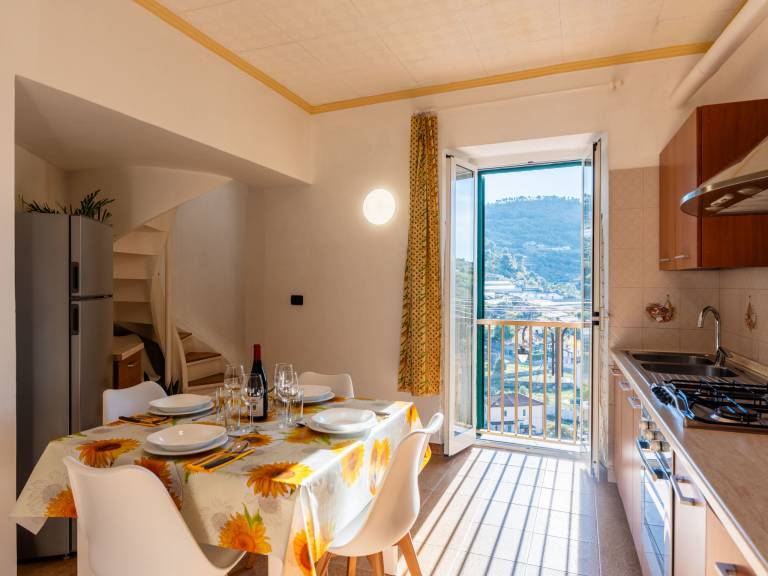 Ferienhaus in San Biagio della Cima, Vallebona f&uuml;r max. 5 Personen