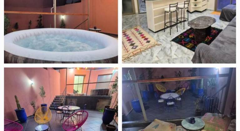 El Mehenni Gueliz JACUZZI 6 Personnes Terrasse Privative in Marrakech
