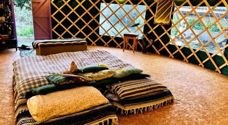 A Magical Cosy Garden Yurt