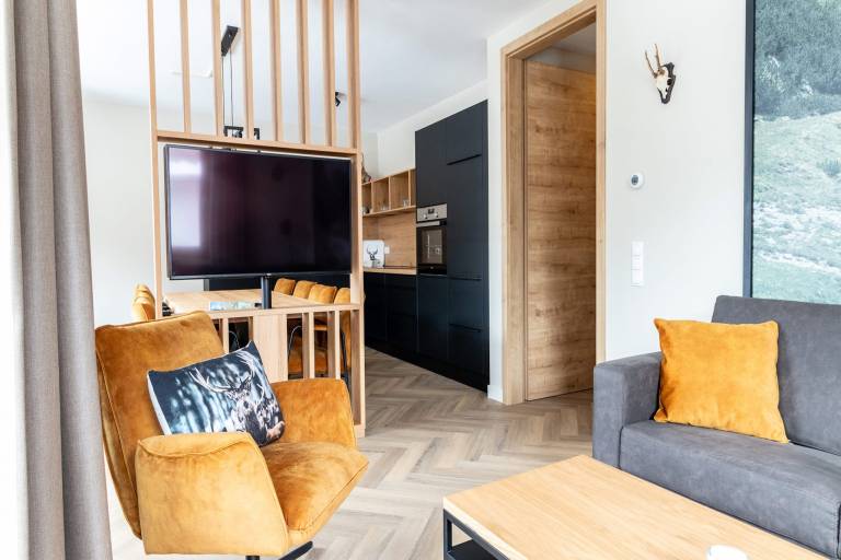 Fully equipped big holiday apartment with sauna | Pets are welcome in Schruns