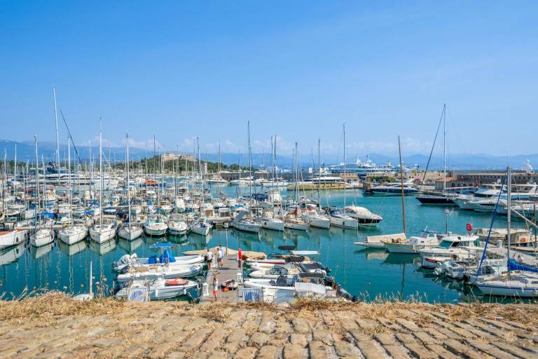 Ferienwohnung mit Hund in Vieil Antibes, Antibes Côte d'Azur f&uuml;r max. 2 Personen