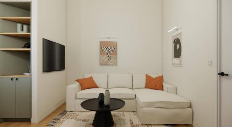 Serviced apartment with 2 rooms for 4 persons in Piraeus