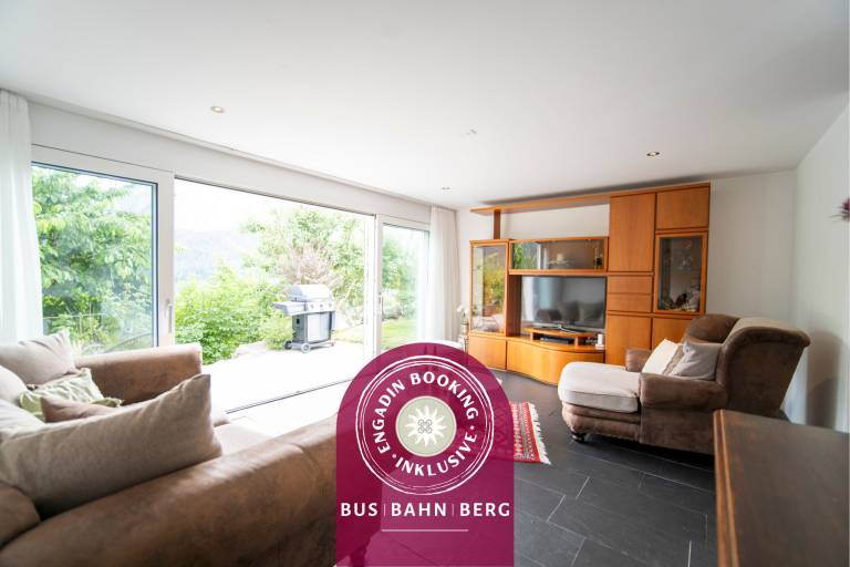 Ferienwohnung mit Hund in Scuol f&uuml;r max. 6 Personen