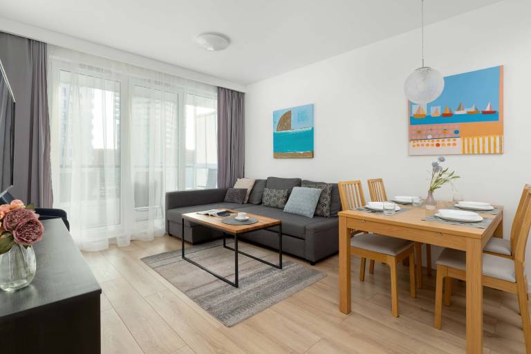 Obro c w Wybrze a 3D Bright Apartment Parking — photo 2