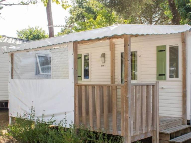 Family-friendly pleasant mobile home with terrace & heated pool | Dogs allowed — photo 4