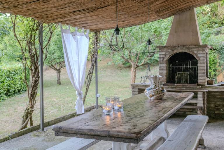 Charming villa overlooking Valfabbrica in Valfabbrica
