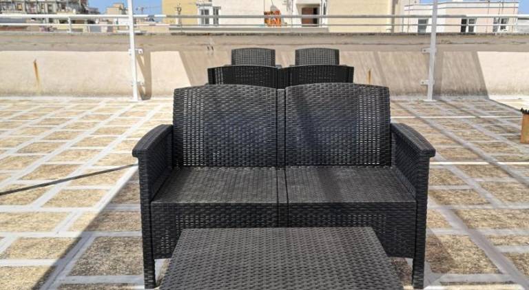 Rental apartment with patio in Monopoli
