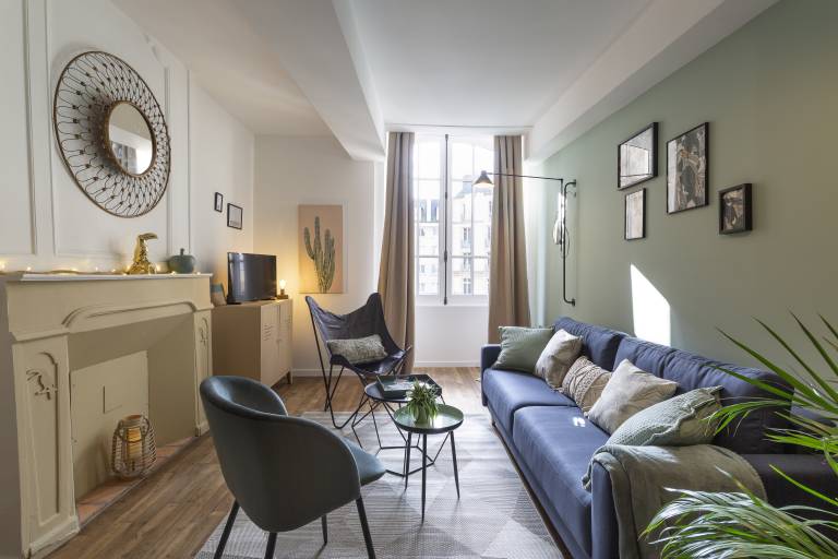 Rental apartment with 1 room for 4 persons in Rennes