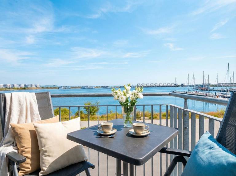 Ostsee-Ferienwohnung "Santiano Flat" in zentraler Lage, direkt am Wasser in Flensburg